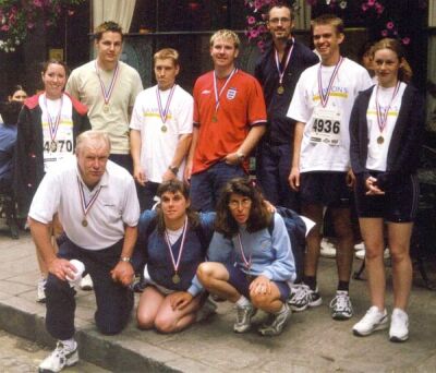 A photo of the T.N.A.U.K. team